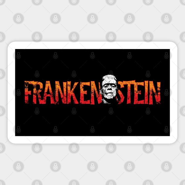 Frankenstein (Dark) Magnet by Geekeria Deluxe